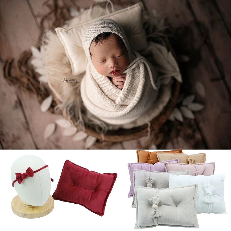Baby Nursery Set - Kadife Mini Bebek Yastıklar Yenidoğan Fotoğraf