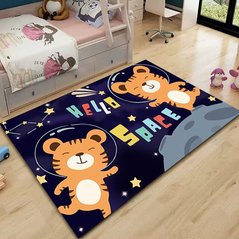 Soft Rug Nursery - VIKAMA Çocuk Uzay Astronotu Kaplan Oyun