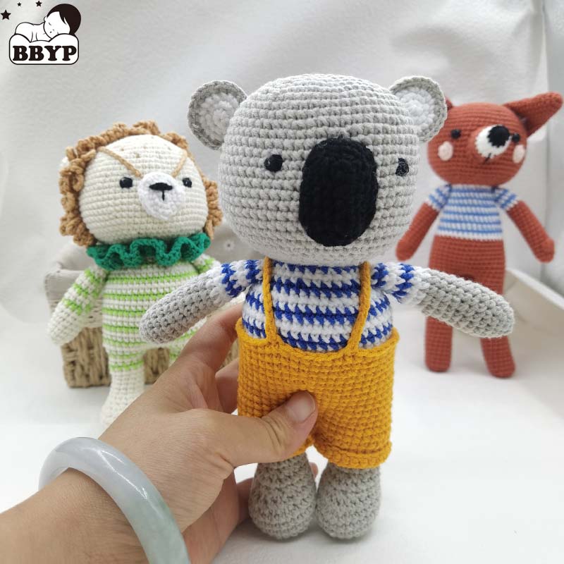Baby Nursery Game - Bebek tığ dolması aslan Lion tilki