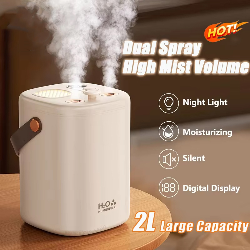 Baby Nursery Humidifier - 2L Ultrasonik Nemlendirici Bebek Odası Gebelik