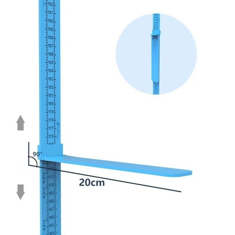 Growth Chart Ruler - Yeni 0-2 Metre Boy Ölçer Duvar