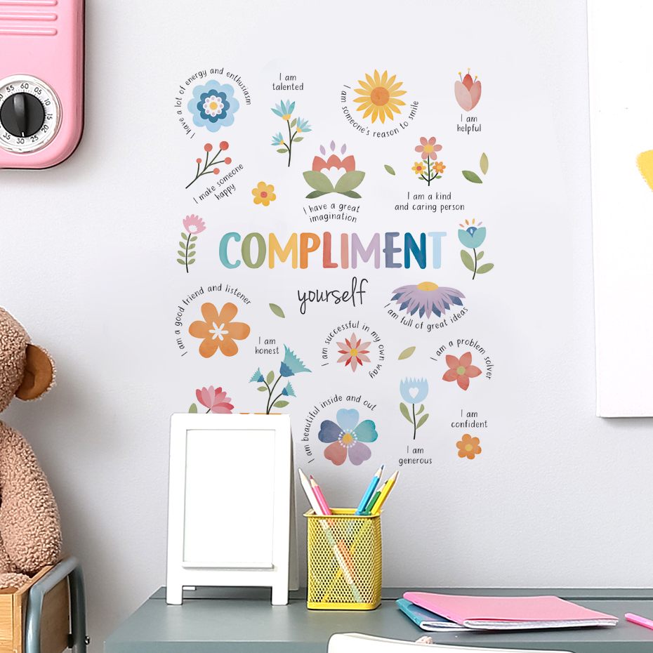 Renkli İlham Verici Sözler Sul - Baby Nursery Package incelemesi ve fiyatı