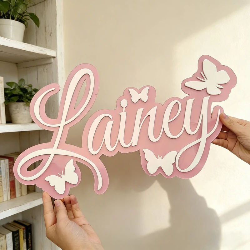 Kişiye Özel Bebek İsim Plakası - Baby Nursery Wall incelemesi ve fiyatı