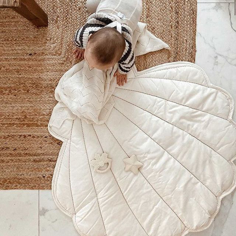 İskandinav Tarzı Deniz Kabuğu  - Soft Rug Nursery incelemesi ve fiyatı