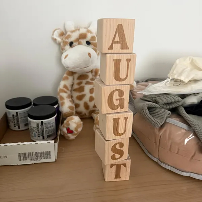 Kişiselleştirilmiş Ahşap Bebek - Baby Nursery Name Letters incelemesi ve fiyatı
