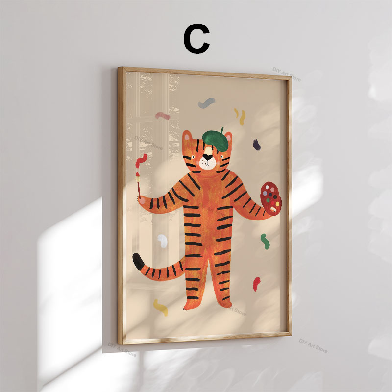 Komik Çizgi Film Hayvan Çocuk  - Baby Nursery Fabric incelemesi ve fiyatı