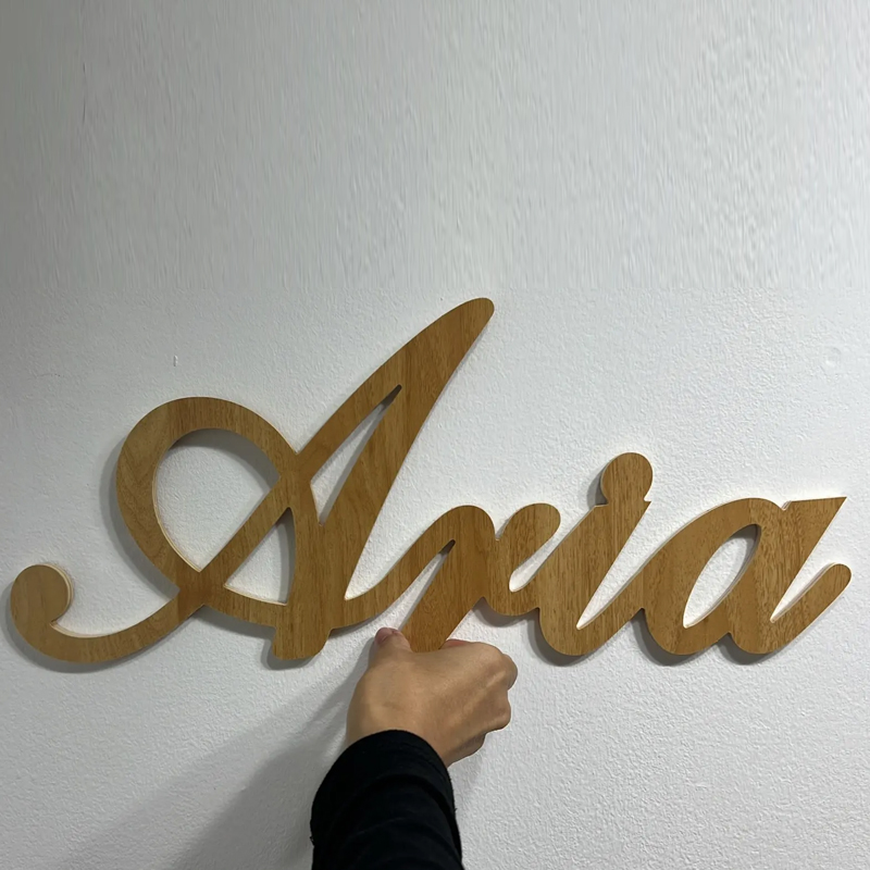 Özel isim işareti Kreş için ah - Baby Nursery Name Letters incelemesi ve fiyatı
