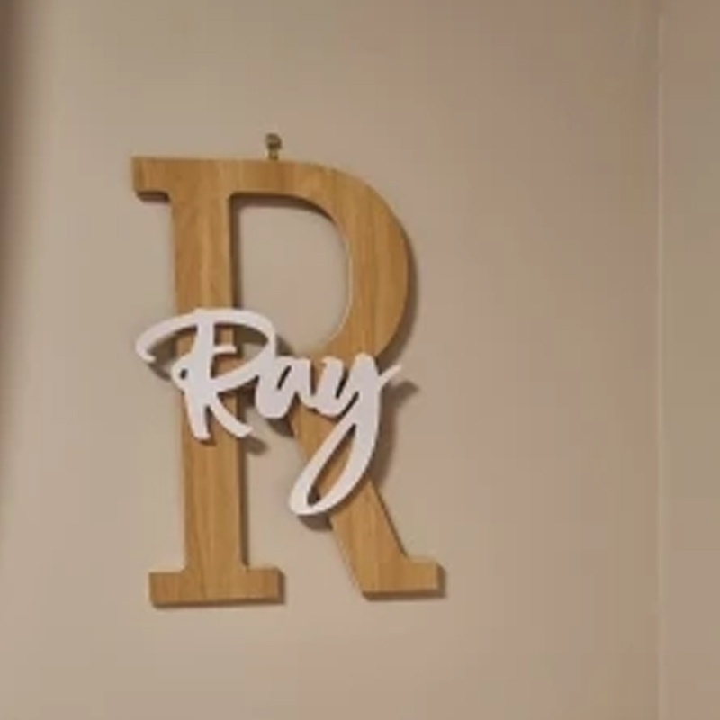 Özel Ahşap İsim Burcu Bebek Du - Baby Nursery Name Letters incelemesi ve fiyatı