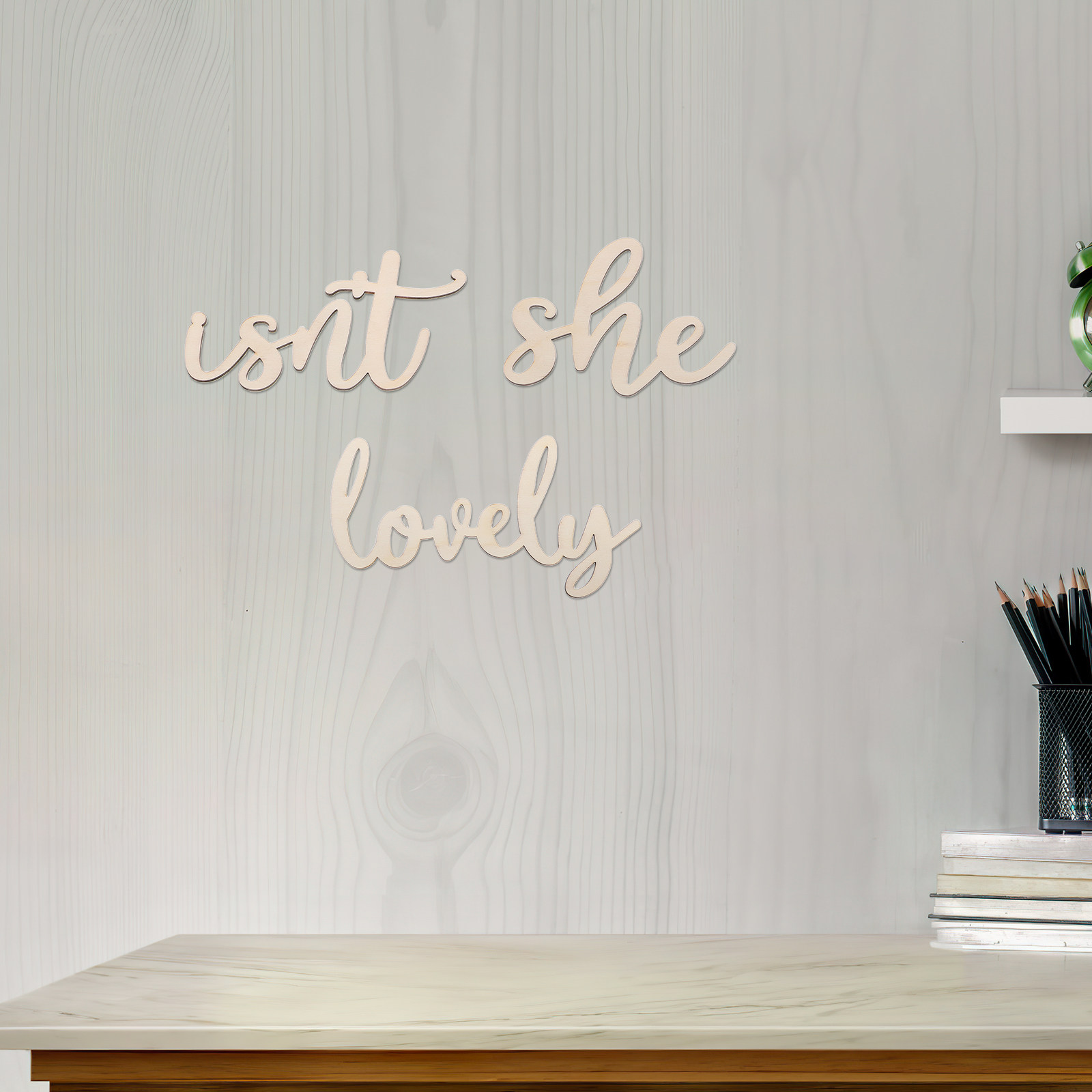 Ahşap Tabela Ahşap Duvar Çıkar - Baby Nursery Wall incelemesi ve fiyatı
