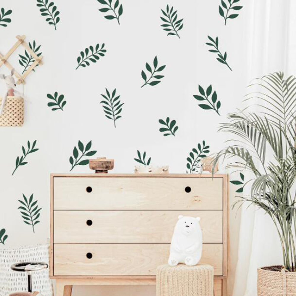 41 adet botanik yaprak duvar s - Baby Nursery Package incelemesi ve fiyatı