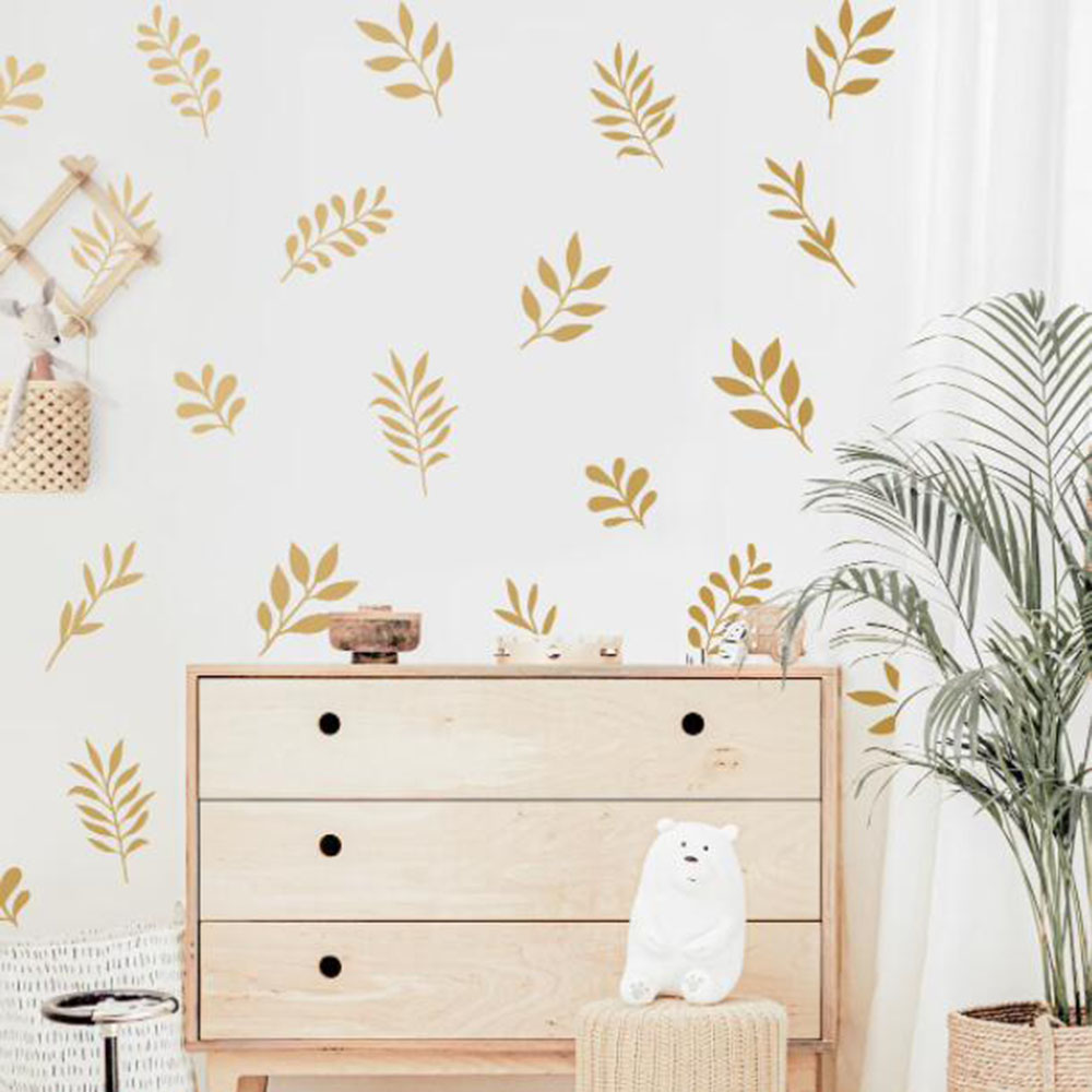 41 adet botanik yaprak duvar s - Baby Nursery Package incelemesi ve fiyatı