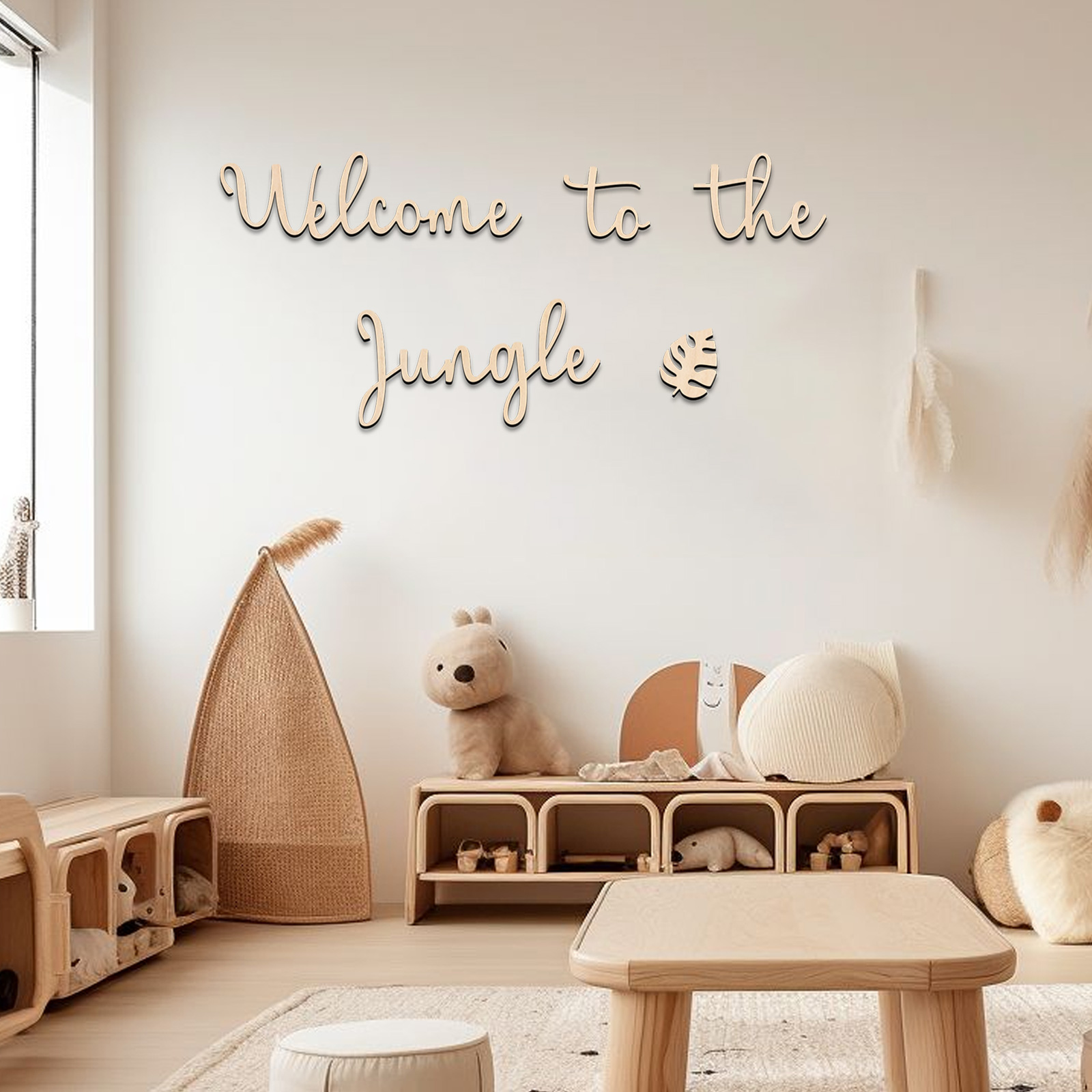 Orman Ahşap Tabelası'na Hoş Ge - Baby Nursery Home incelemesi ve fiyatı