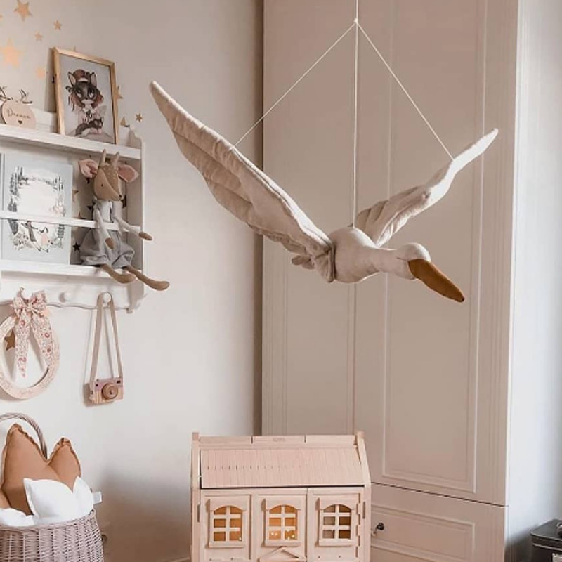 Yeni Bebek Kız Odası Dekor Yar - Baby Nursery Fabric incelemesi ve fiyatı